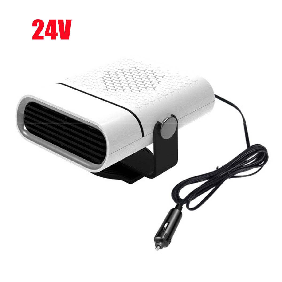 3 In 1 Car Heater Defogger Plug In Cigarette Lighter Mini Car Heater Defroster ABS Car Heaters Fan Defogger Anti-Fog - Gadget Aliens