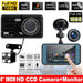 Car Camera Recorder Dual Front And Rear HD 1080P Dash Cam Night Vision - Gadget Aliens