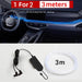 Car USB Atmosphere Light Modification Center Control Instrument Panel - Gadget Aliens