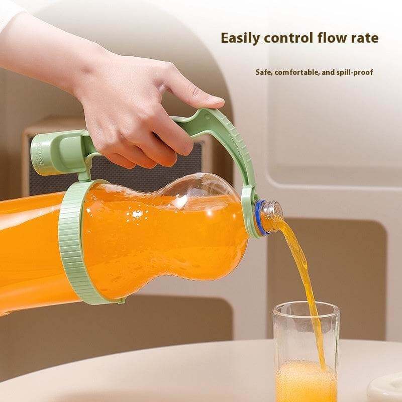 Beverage Bottle Inverted Cup Handle Non-slip Overflow Kitchen Gadgets - Gadget Aliens