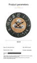 American Retro Decoration Creative Mechanical Style Decorative Clocks - Gadget Aliens
