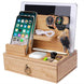 Organize And Store Wooden Phone Accessories - Gadget Aliens