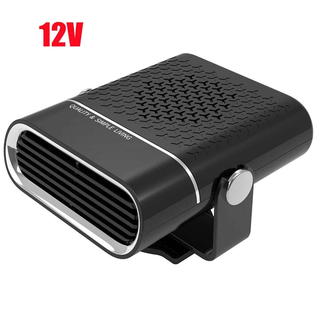 3 In 1 Car Heater Defogger Plug In Cigarette Lighter Mini Car Heater Defroster ABS Car Heaters Fan Defogger Anti-Fog - Gadget Aliens