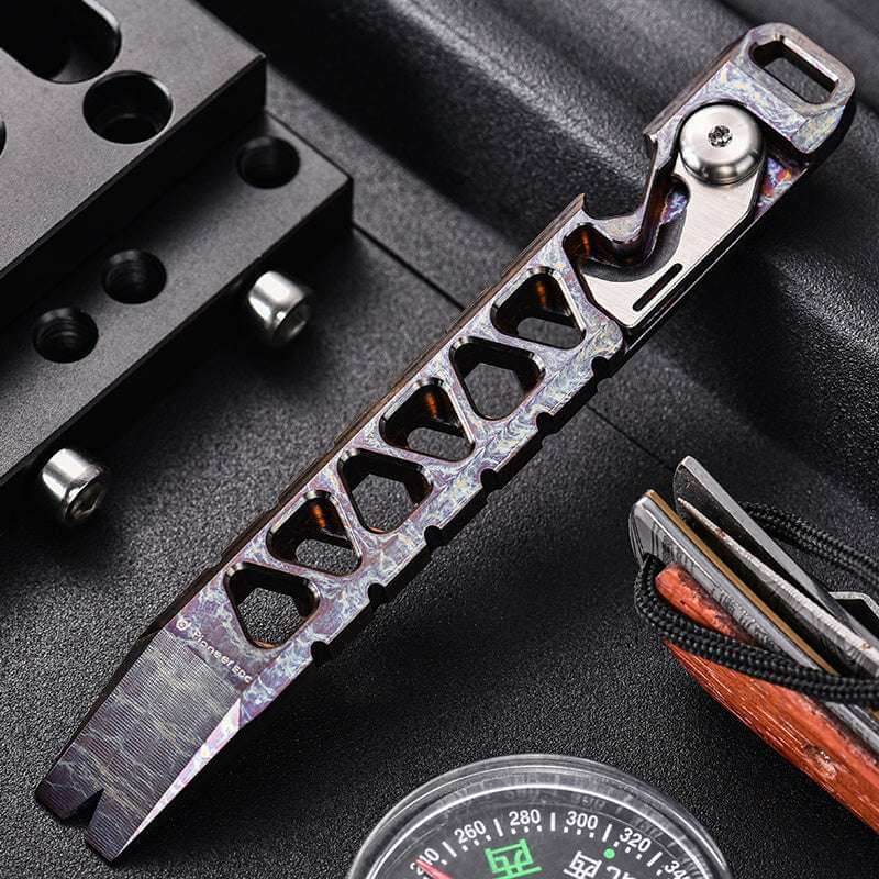 Titanium Crowbar Multifunctional Tools Outdoor Survival Gear - Gadget Aliens