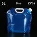 PVC Outdoor Camping Hiking Foldable Portable Water Bags Container - Gadget Aliens