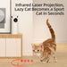 Infrared Cat Teaser Toy – Automatic Laser Play for Pets | Gadget Aliens