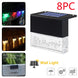 Solar Step Light – RGB Color-Changing Outdoor Lamp