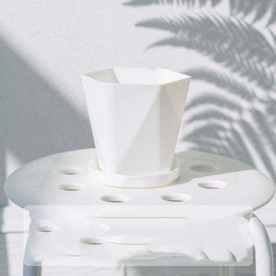 Durable Breathable Plastic Flowerpot – Eco-Friendly & Degradable - Gadget Aliens