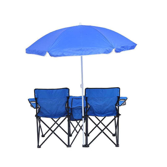 Outdoor Double Portable Camping Folding Chair - Gadget Aliens 