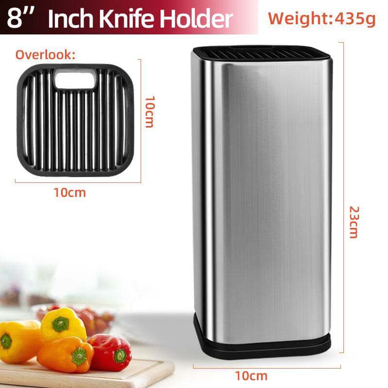 Drainable Knife Chopping Board Holder Size Chopper Holder - Gadget Aliens 