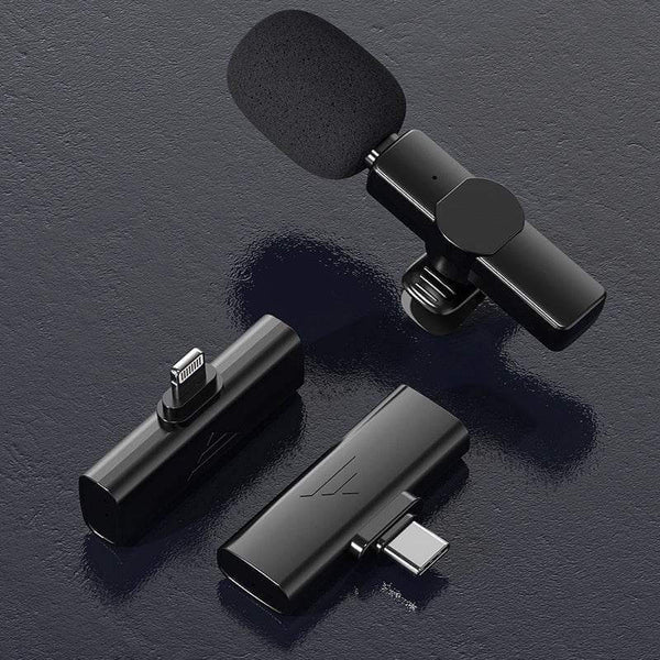 Wireless Neckline Clip Noise Reduction Mini Microphone - Gadget Aliens 