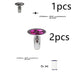 Propeller Driven Shower Head With Stop Button And Cotton Filter Turbocharged High Pressure Handheld Shower Nozzle - Gadget Aliens 