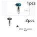 Propeller Driven Shower Head With Stop Button And Cotton Filter Turbocharged High Pressure Handheld Shower Nozzle - Gadget Aliens 