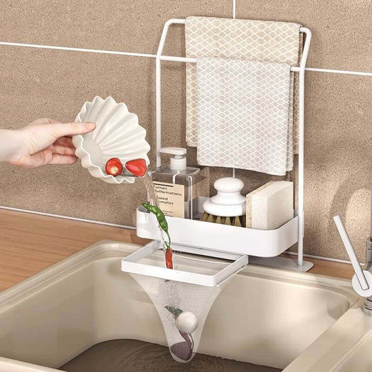 Rag Draining Kitchen Storage Rack Kitchen Gadgets - Gadget Aliens