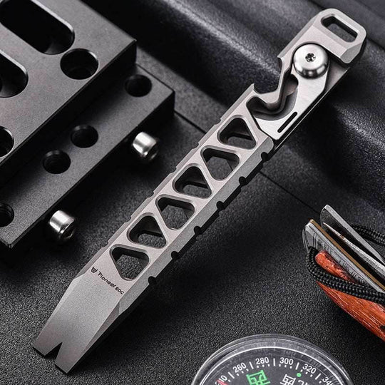Titanium Crowbar Multifunctional Tools Outdoor Survival Gear - Gadget Aliens
