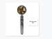 Propeller Driven Shower Head With Stop Button And Cotton Filter Turbocharged High Pressure Handheld Shower Nozzle - Gadget Aliens 