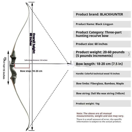 Competitive Archery Professional Combo Wooden Traditional Archery Equipment American Bow - Gadget Aliens 