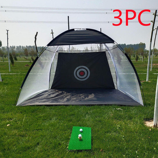 Golf Practice Net Tent Golf Hitting Cage Garden Grassland Practice Tent Golf Training Equipment Mesh Outdoor - Gadget Aliens 