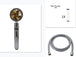 Propeller Driven Shower Head With Stop Button And Cotton Filter Turbocharged High Pressure Handheld Shower Nozzle - Gadget Aliens 