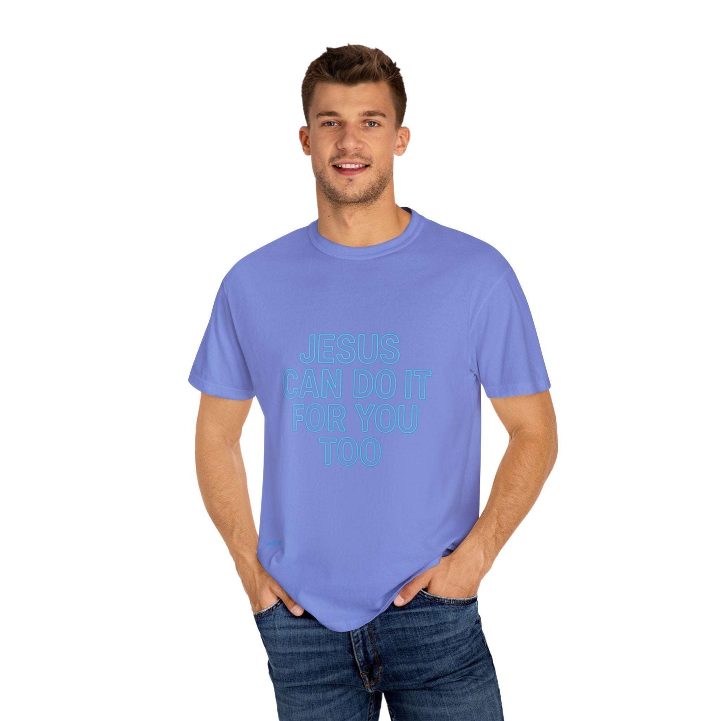 Unisex Garment-Dyed T-shirt ALL JESUS CHRIST