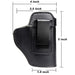 Hidden leather small holster - Gadget Aliens 