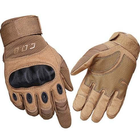 Tactical Gloves Army Military Men Gym Fitness Riding Half Finger Rubber Knuckle Protective Gear Male Tactical Gloves - Gadget Aliens