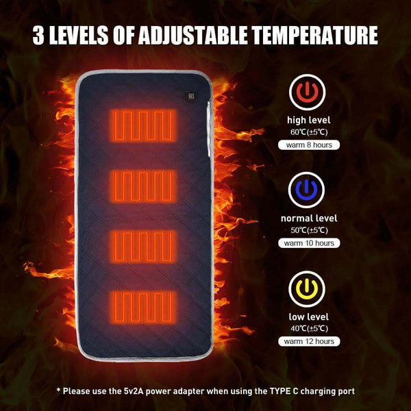 Sleeping Bag Heating Pad USB Smart Cushion Winter Gadgets - Gadget Aliens 