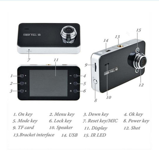 Hidden type of dash cam - Gadget Aliens 