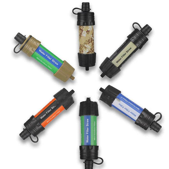 Mini Portable Filter With Water Purifier Straw - Gadget Aliens 