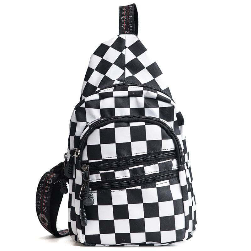 Checkered Sling Bag - Gadget Aliens 
