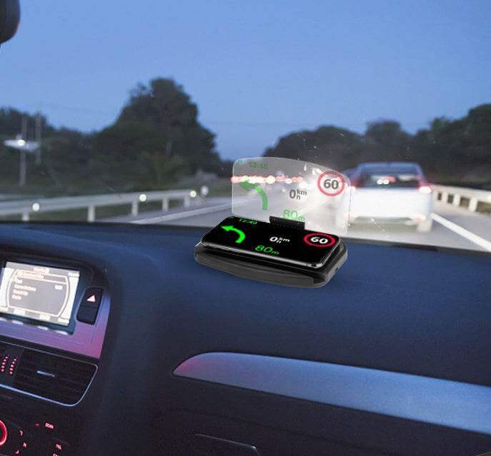 Smartphone Driver Heads Up Display - Gadget Aliens