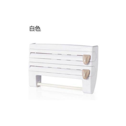 4-In-1 Kitchen Roll Holder Dispenser Kitchen Foil Film Wrap Tissue Paper 4 IN 1 Kitchen Roll Holder Dispenser - Gadget Aliens 