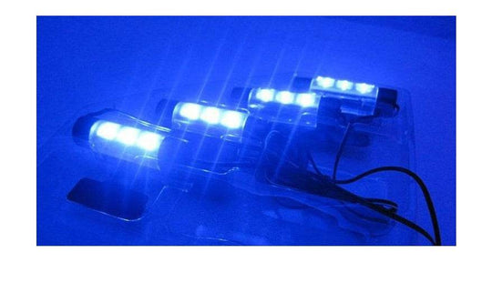 Car interior atmosphere lights Car interior atmosphere lights Foot lights Car interior blue lights 780 decorative lights - Gadget Aliens