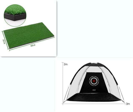 Golf Practice Net Tent Golf Hitting Cage Garden Grassland Practice Tent Golf Training Equipment Mesh Outdoor - Gadget Aliens 