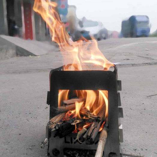 Portable Survival Wood Stove - Gadget Aliens 