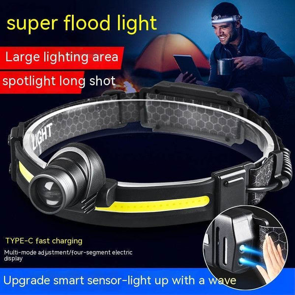 Outdoor Mountaineering Camping Induction Headlight - Gadget Aliens 