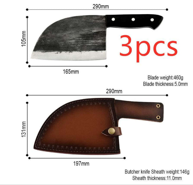 Artificial Forging Chopping Knives High Hardness - Gadget Aliens 