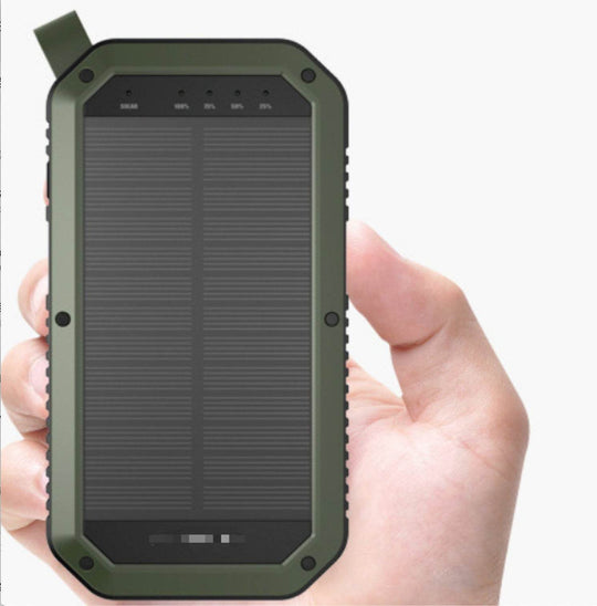 Wirelsess solar powerbank phone accessories torch - Gadget Aliens 