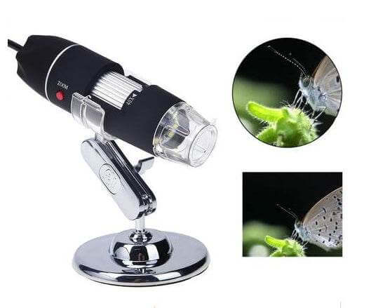 PORTABLE USB DIGITAL ELECTRONIC MICROSCOPE 8 LED MAGNIFIER 1000X VIDEO CAMERA REPAIR TOOL USB GADGET - Gadget Aliens