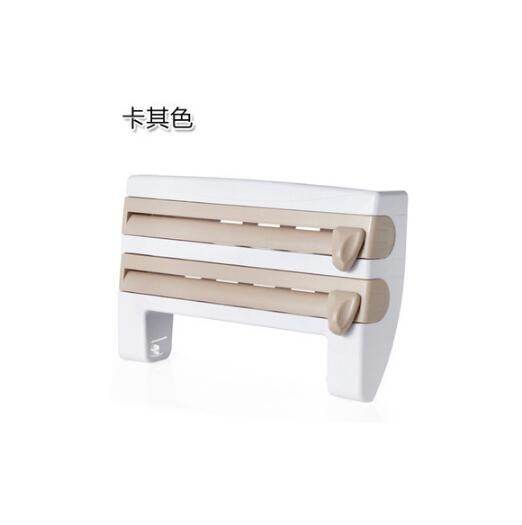 4-In-1 Kitchen Roll Holder Dispenser Kitchen Foil Film Wrap Tissue Paper 4 IN 1 Kitchen Roll Holder Dispenser - Gadget Aliens 