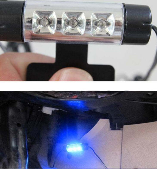Car interior atmosphere lights Car interior atmosphere lights Foot lights Car interior blue lights 780 decorative lights - Gadget Aliens