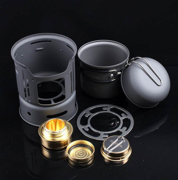 Small Outdoor Camping Cookware Set - Gadget Aliens 