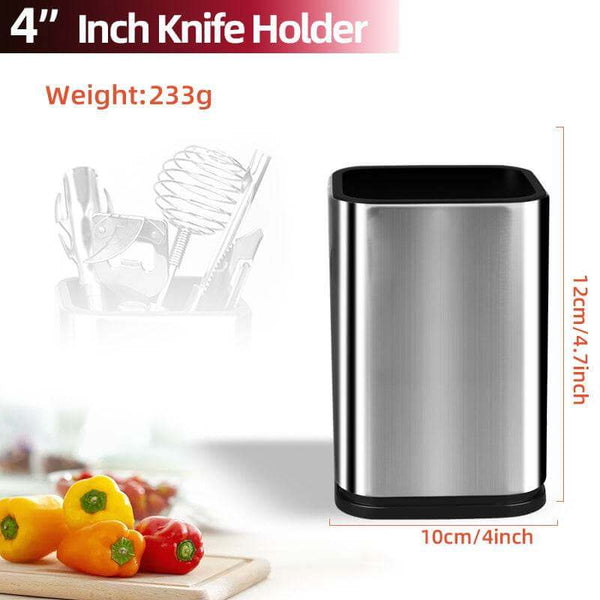 Drainable Knife Chopping Board Holder Size Chopper Holder - Gadget Aliens 