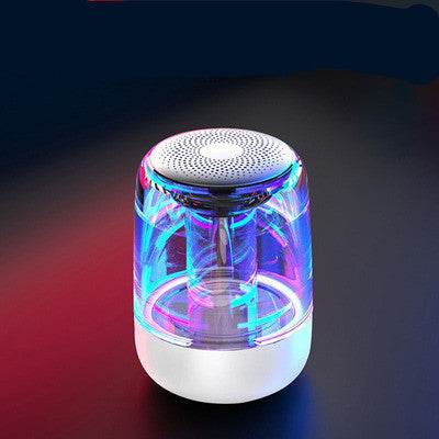 Portable Speakers Bluetooth Column Wireless Bluetooth Speaker Powerful Bass Radio with Variable Color LED Light - Gadget Aliens