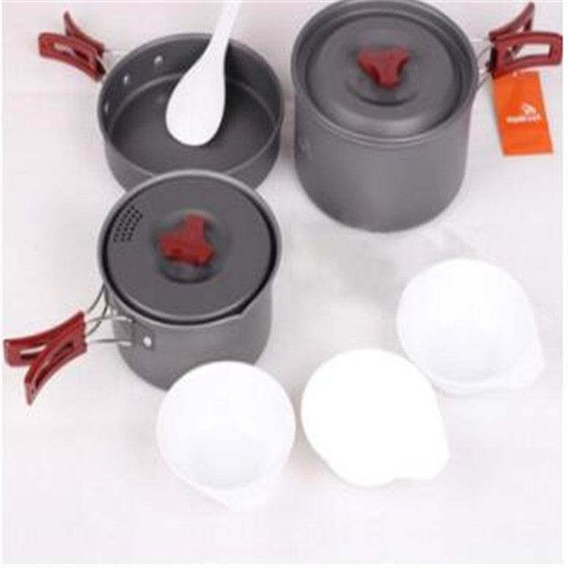 Picnic cookware set camping pot set camping pot - Gadget Aliens 