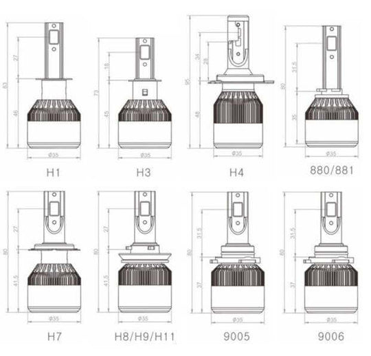 Metal car lights - Gadget Aliens 