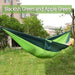 Backpacking Hammock - Portable Nylon Parachute Outdoor Double Hammock - Gadget Aliens 