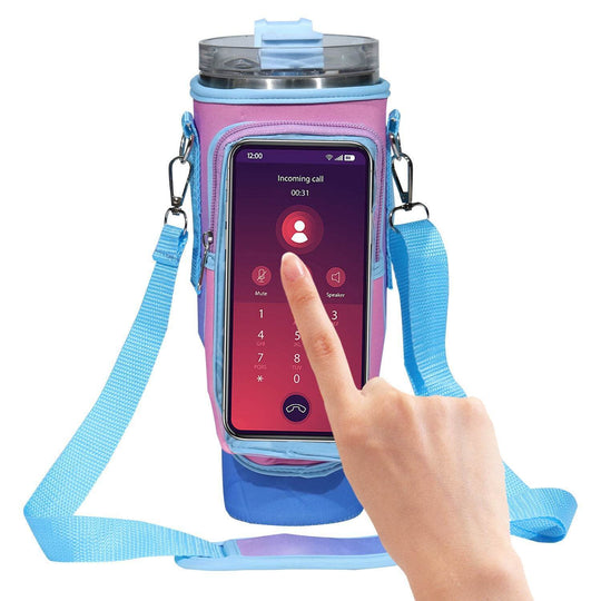 40oz Cup Cover Transparent Touch Screen Neoprene kitchen gadgets - Gadget Aliens 
