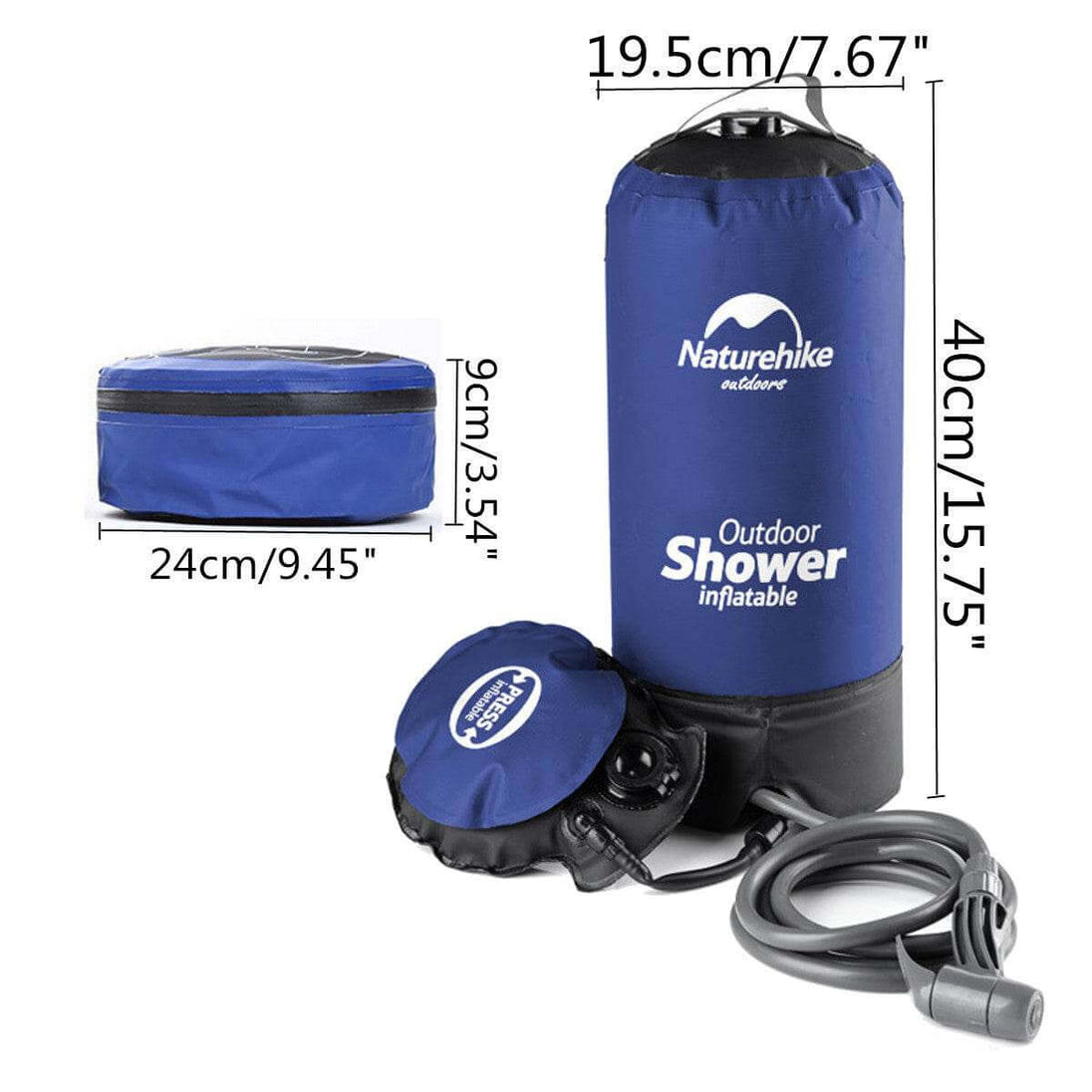 Outdoor Shower Bag Camping Folding Shower - Gadget Aliens