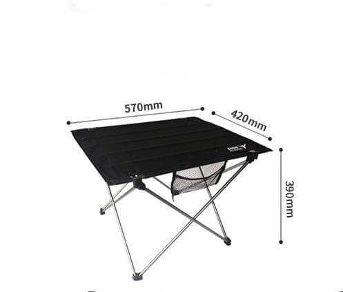 Outdoor camping small folding table aviation light aluminum alloy portable picnic table - Gadget Aliens 
